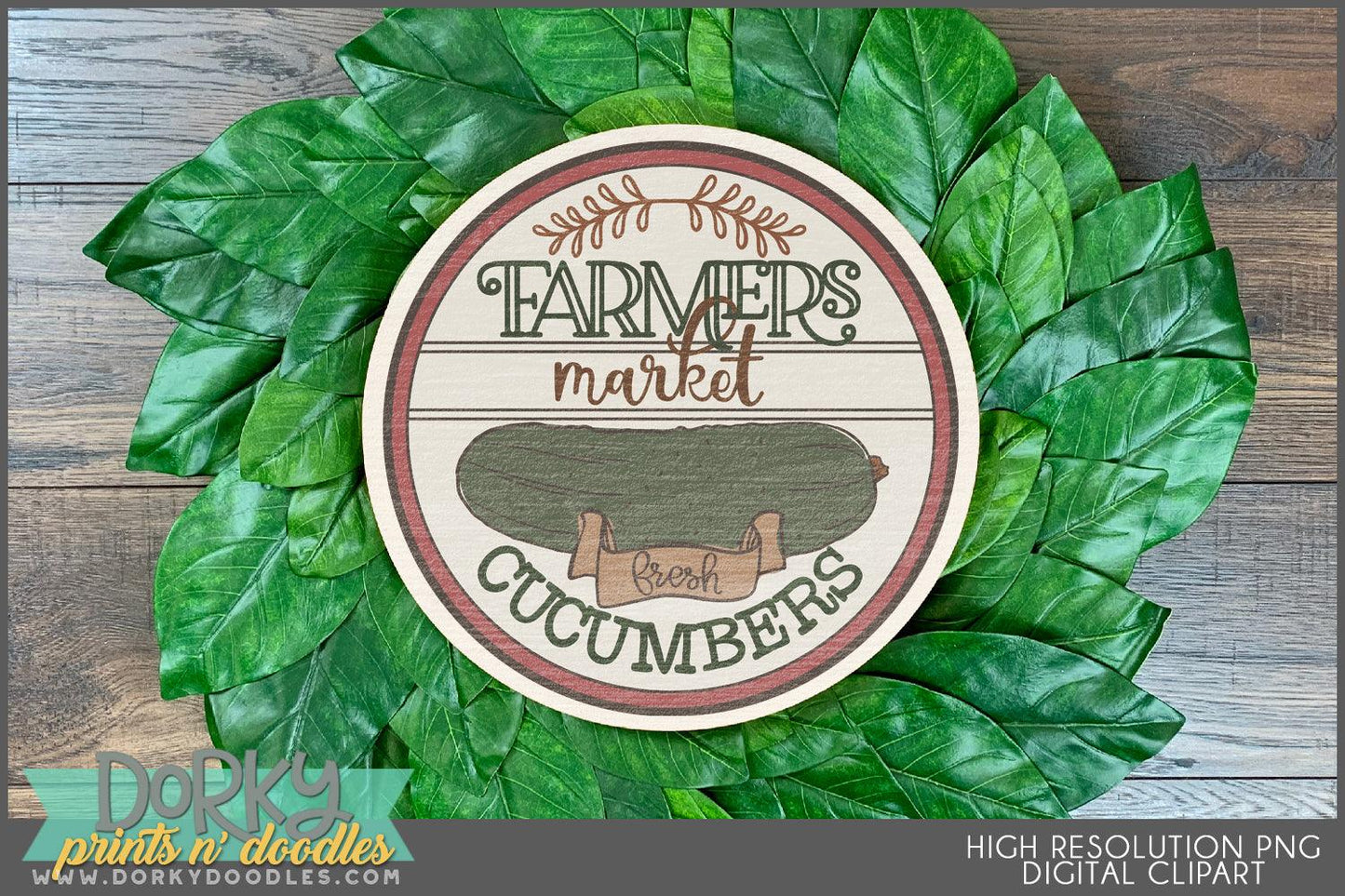Farmers Market Wordart Clipart