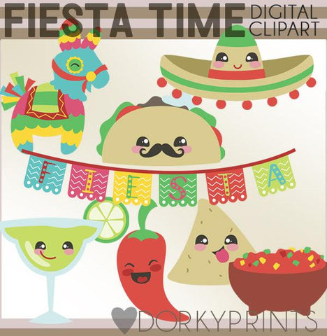 Fiesta Time Holiday Clipart