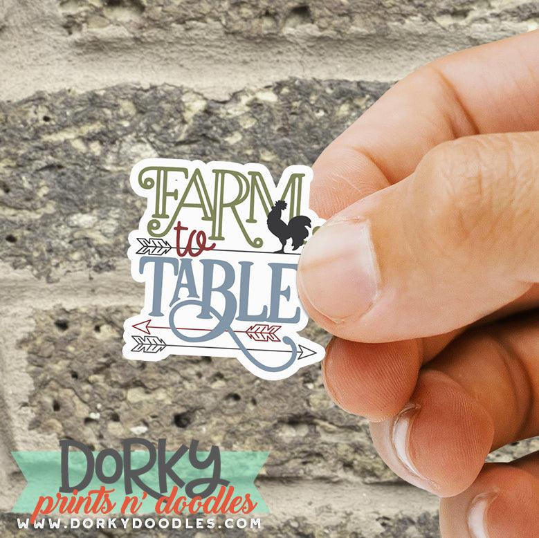 Fresh Farmhouse Stickers Sheet