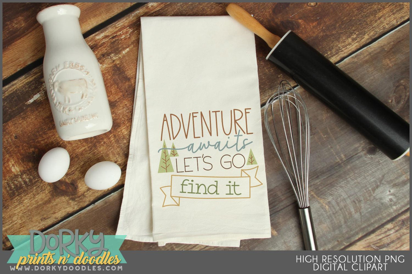 Funny Camping Sayings Clipart - Dorky Doodles