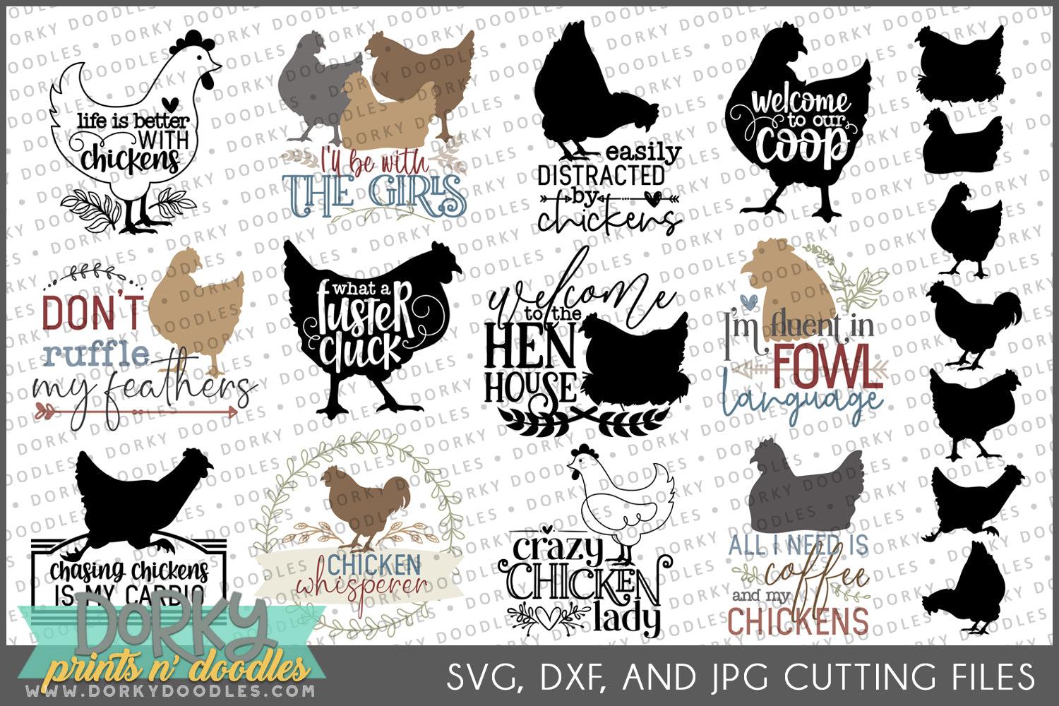 Chicken Mom Funny Hen Chicken Farm Humor Graphic by SVG Design Art