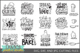 Funny Kitchen DXF and SVG Cuttable Files - Dorky Doodles