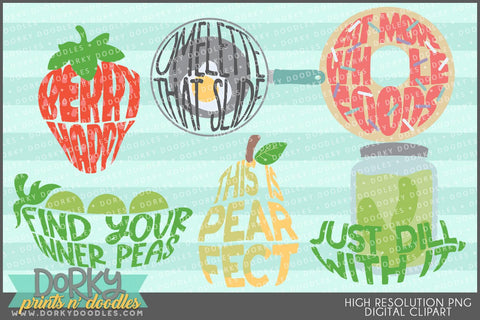 Funny Word Puns Food Clipart