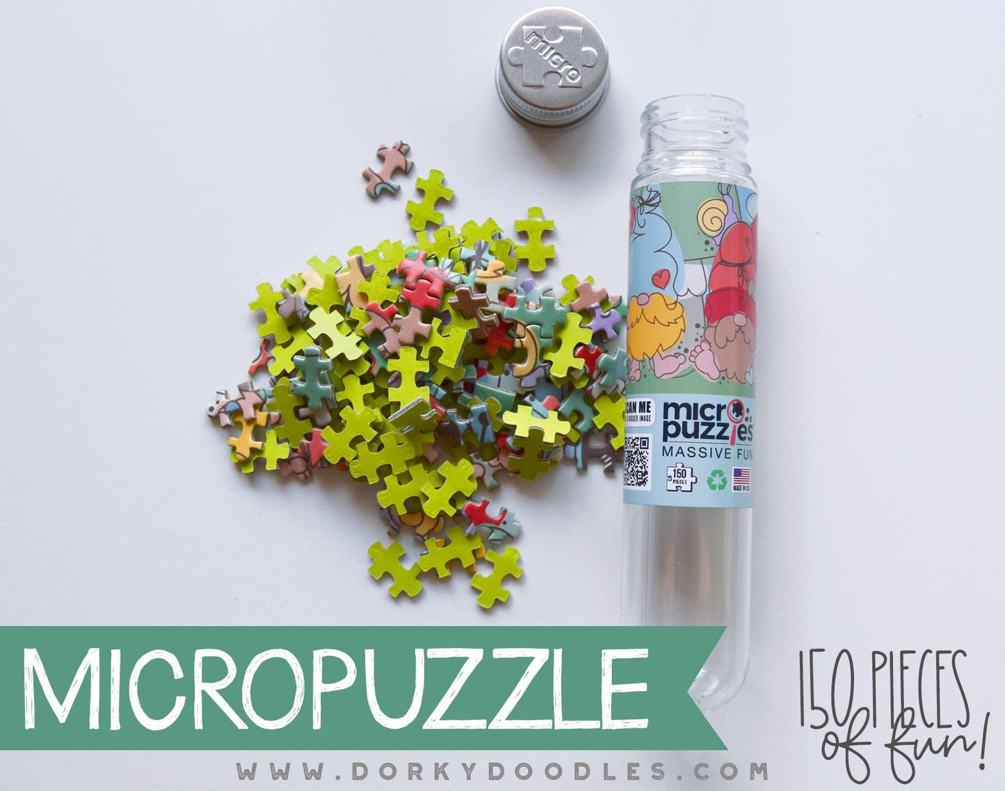 Gnomes and Mushrooms Micro Puzzle