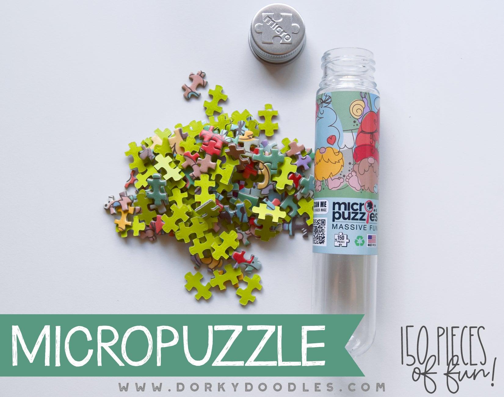 Gnomes and Mushrooms Micro Puzzle