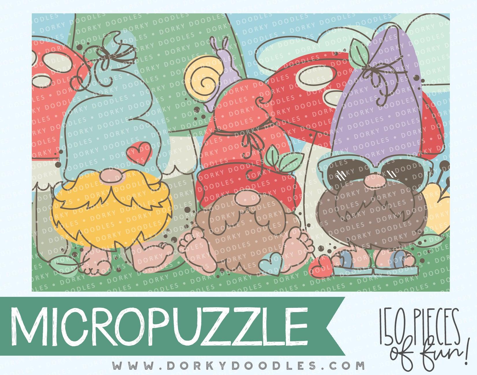 Gnomes and Mushrooms Micro Puzzle