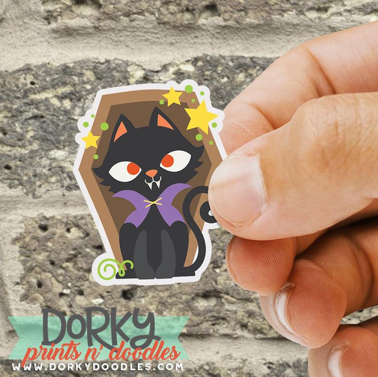 Halloween Cats Sticker Sheet