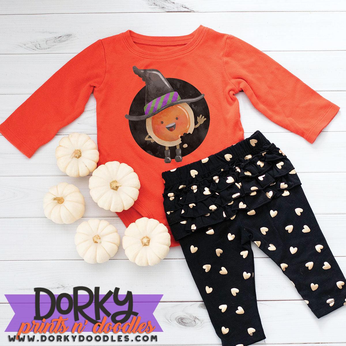 Halloween Cookie Watercolor PNG
