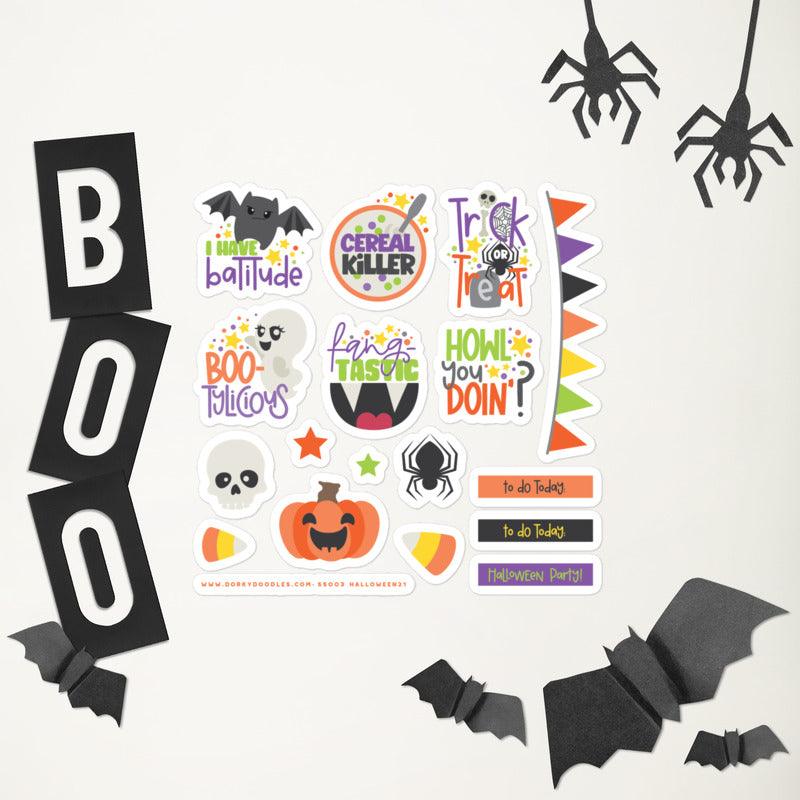 Halloween Sticker Sheet