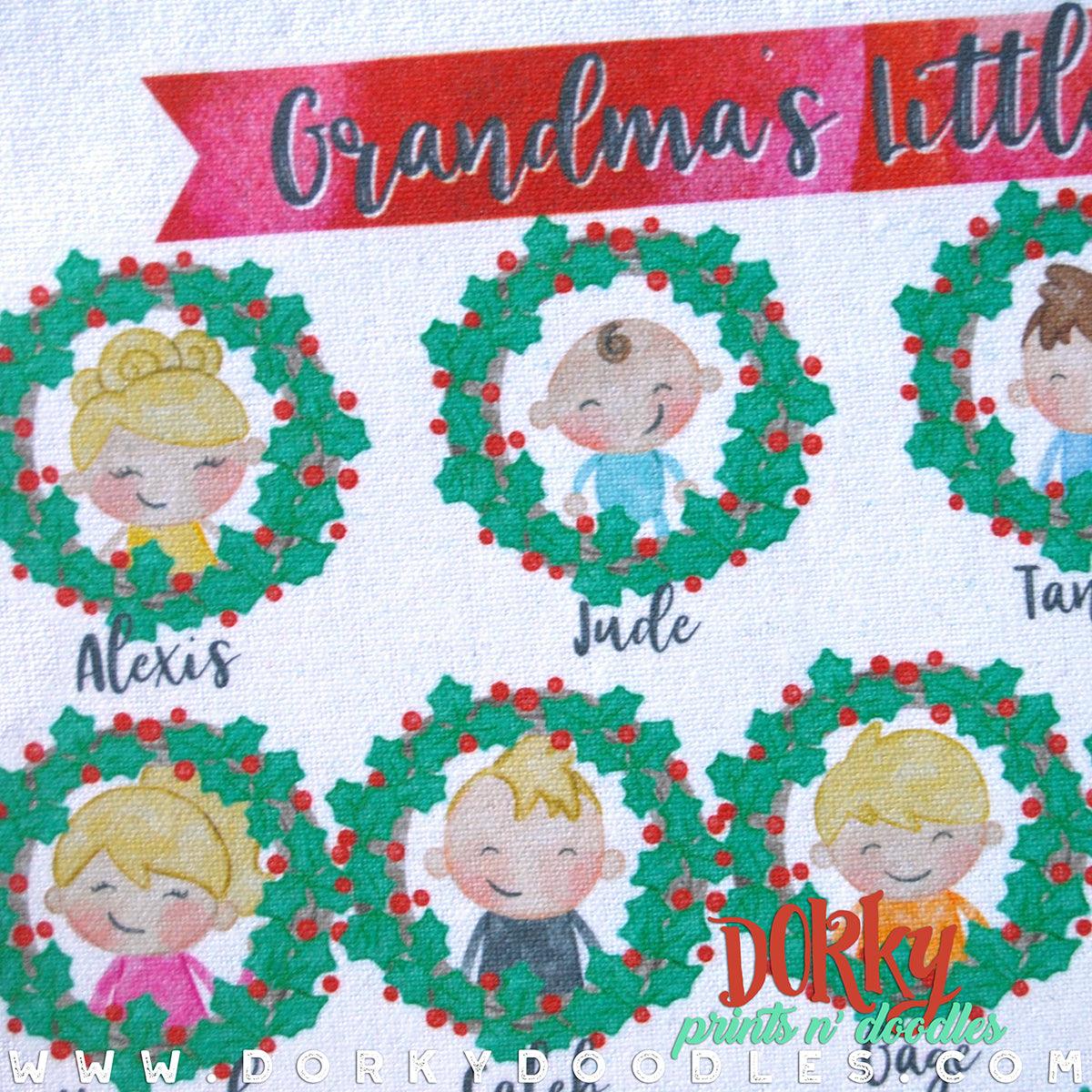 Holly Wreath Watercolor PNG