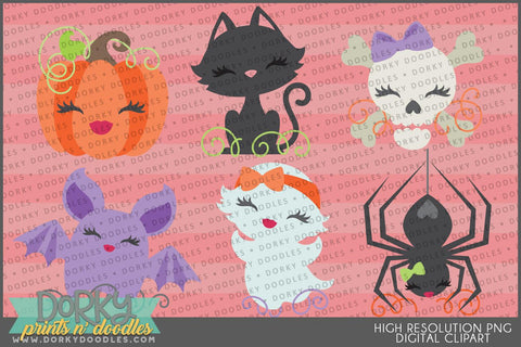 Little Cuties Halloween Clipart