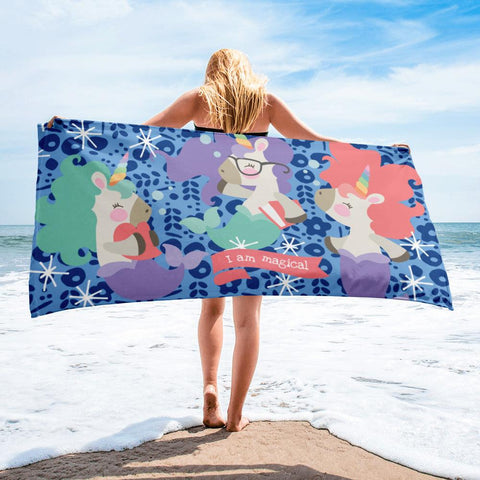 Mermicorn Beach Towel