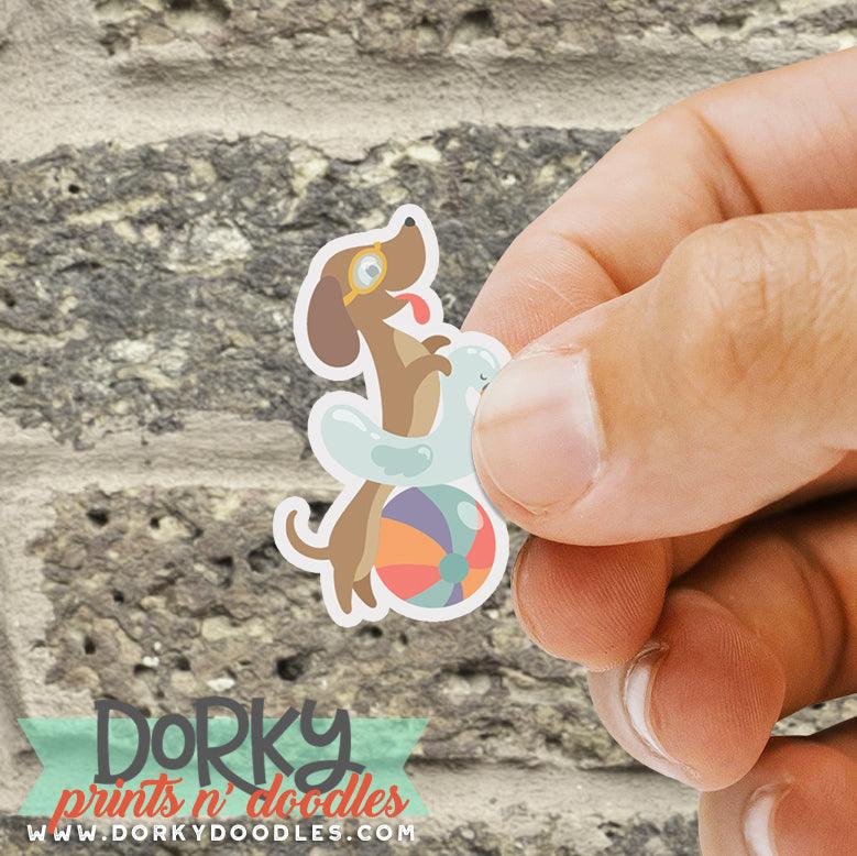 Monthly Puppies Sticker Sheet