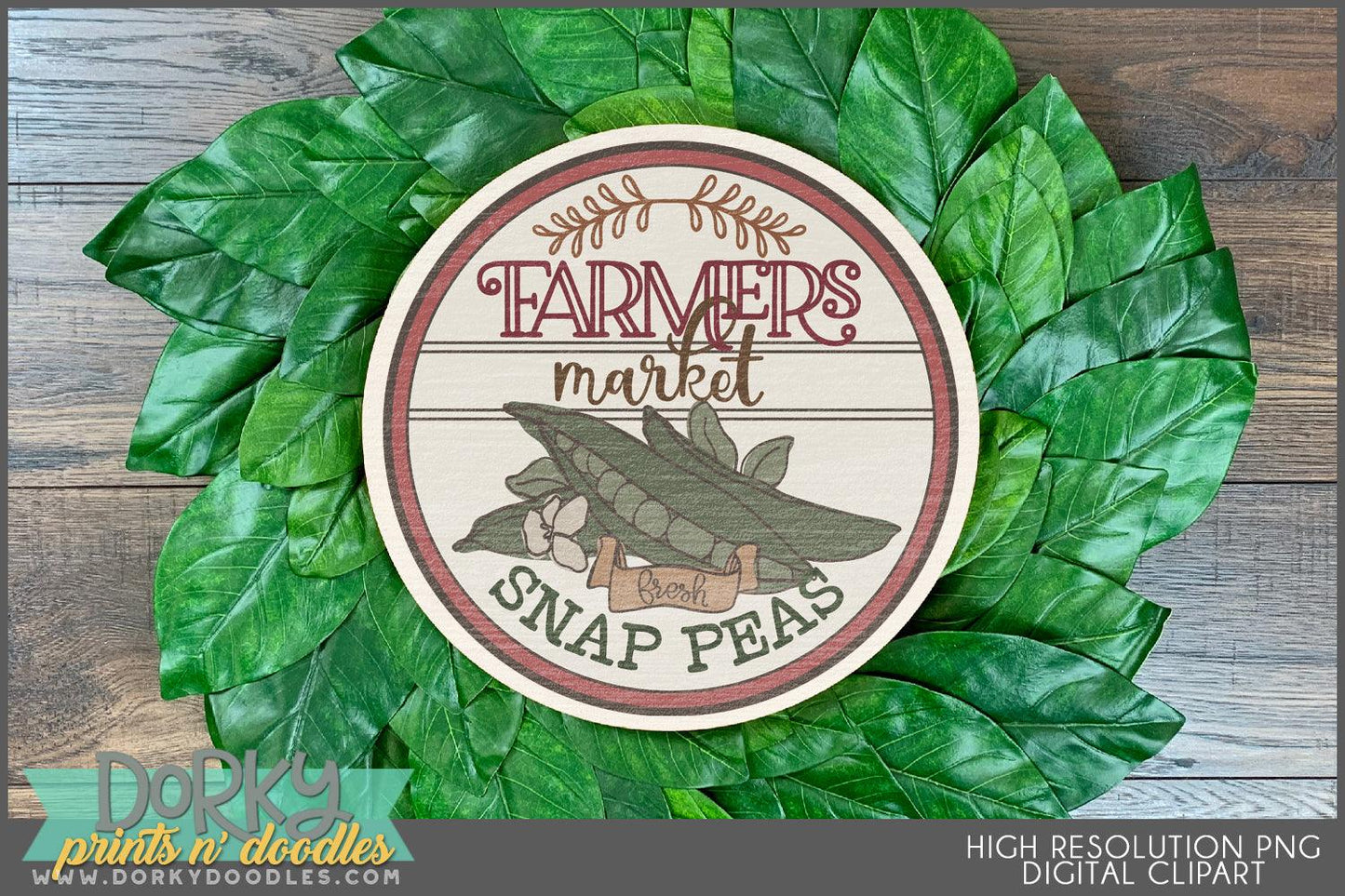 More Farmers Market Wordart Clipart