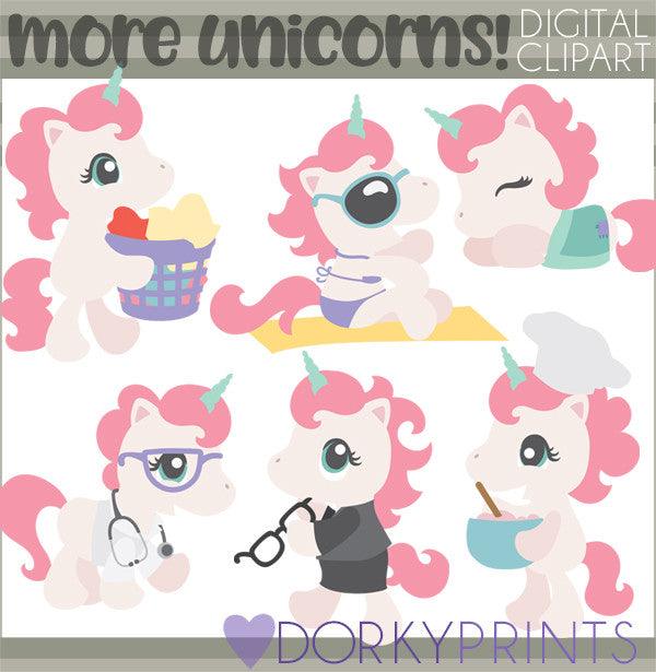 More Unicorn Animals Clipart