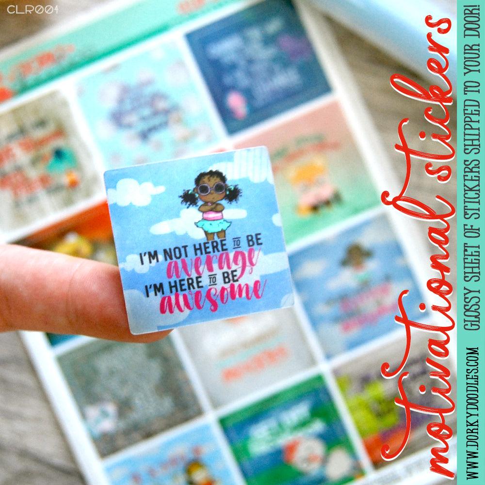 Motivational Planner Stickers