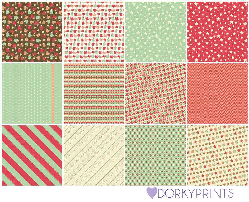 Mugs and Cookies Digital Paper Pack