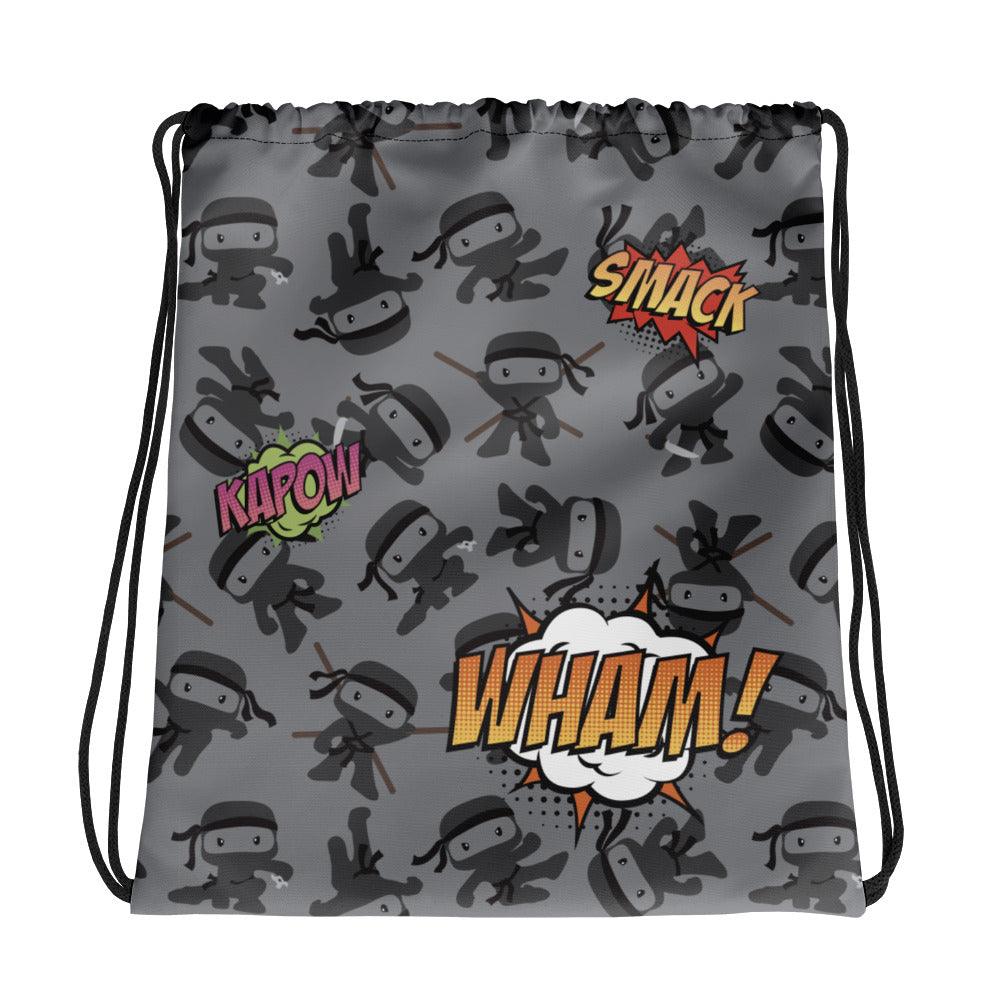 Ninja Drawstring Bag