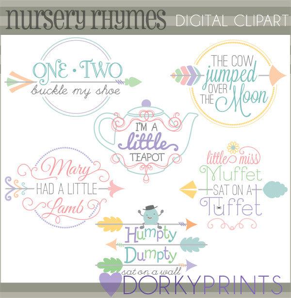 Nursery Rhymes Fun Clipart