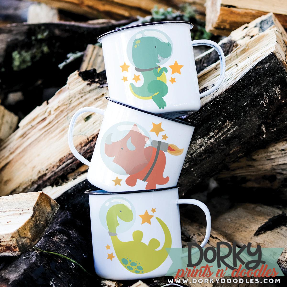 Outer Space Dinosaur Animals Clipart