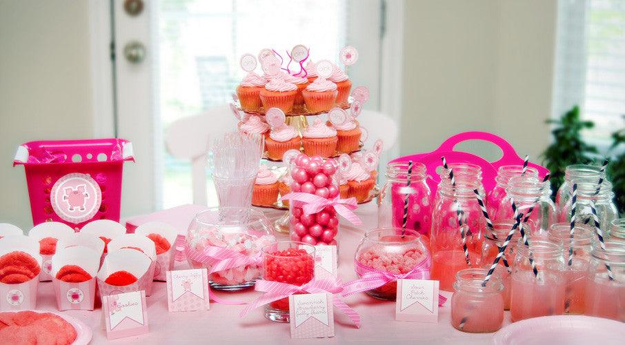 Pink Piggy Birthday Party Printables