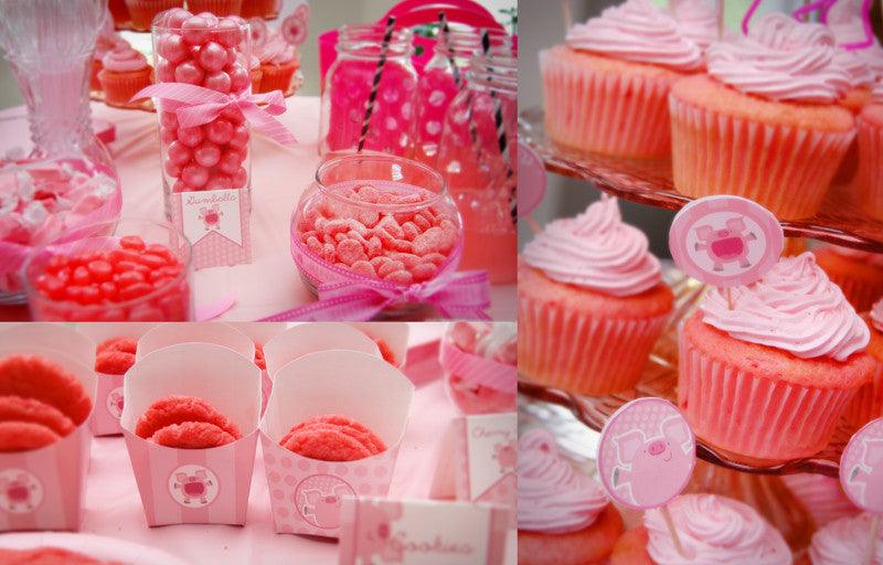 Pink Piggy Birthday Party Printables