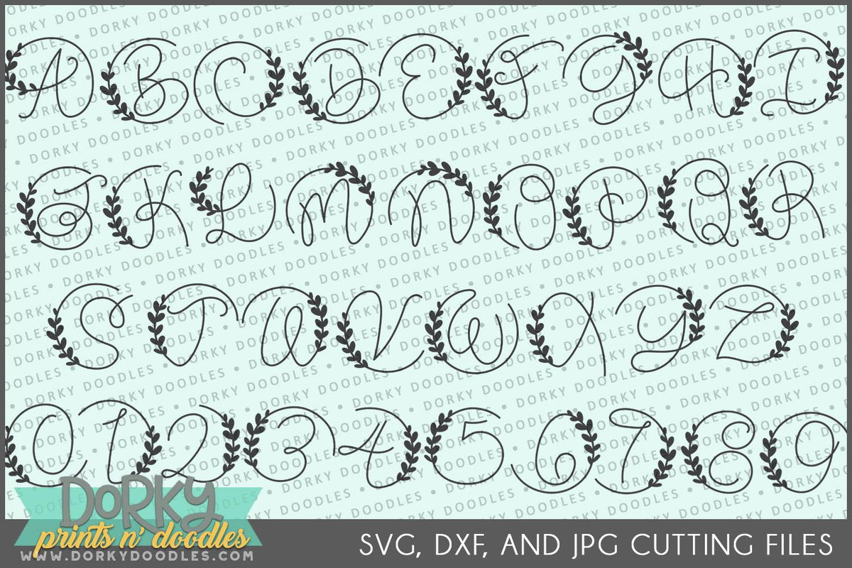 Top 10 Sophisticated Fonts - SVG EPS PNG DXF Cut Files for Cricut