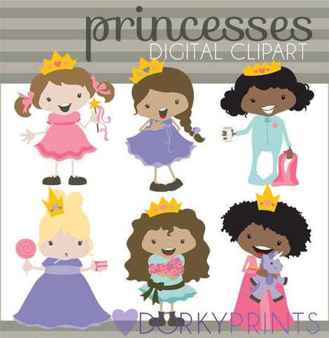 Princess Character Clipart