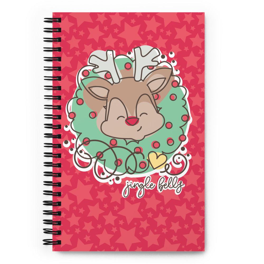 Sketchy Christmas Reindeer Bujo Notebook