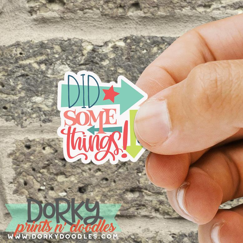 Small Accomplishments Sticker Sheet