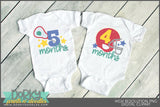 Sports Monthly Milestone Babies Clipart - Dorky Doodles