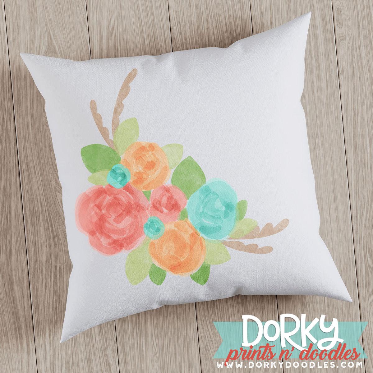 Spring Flowers Watercolor PNG