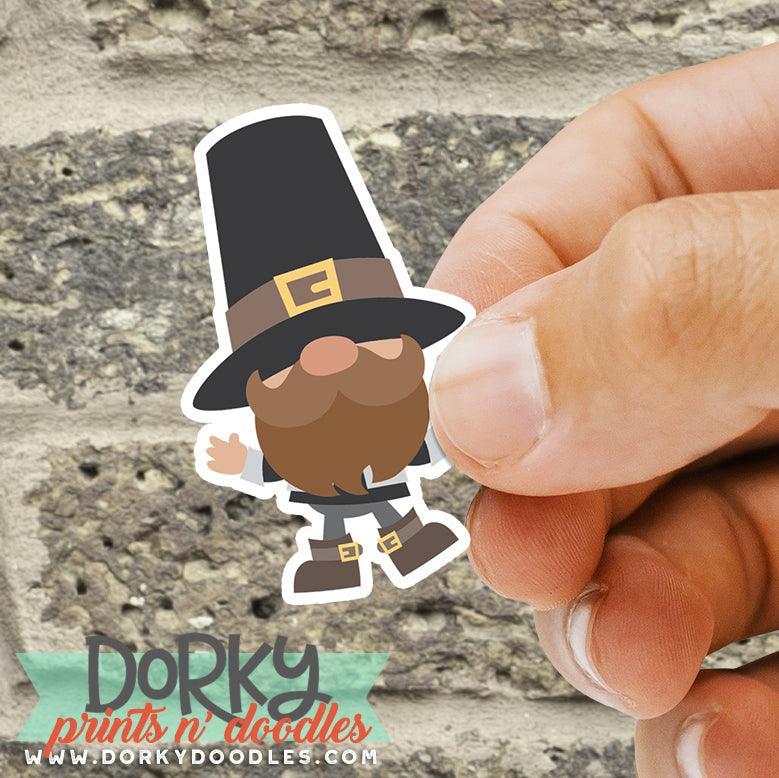 Thanksgiving Gnomes Stickers Sheet