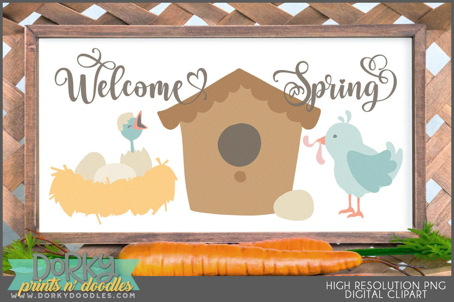 Trios Spring Clipart