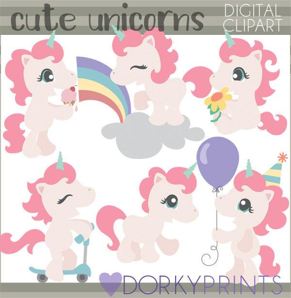 Unicorn Animals Clipart