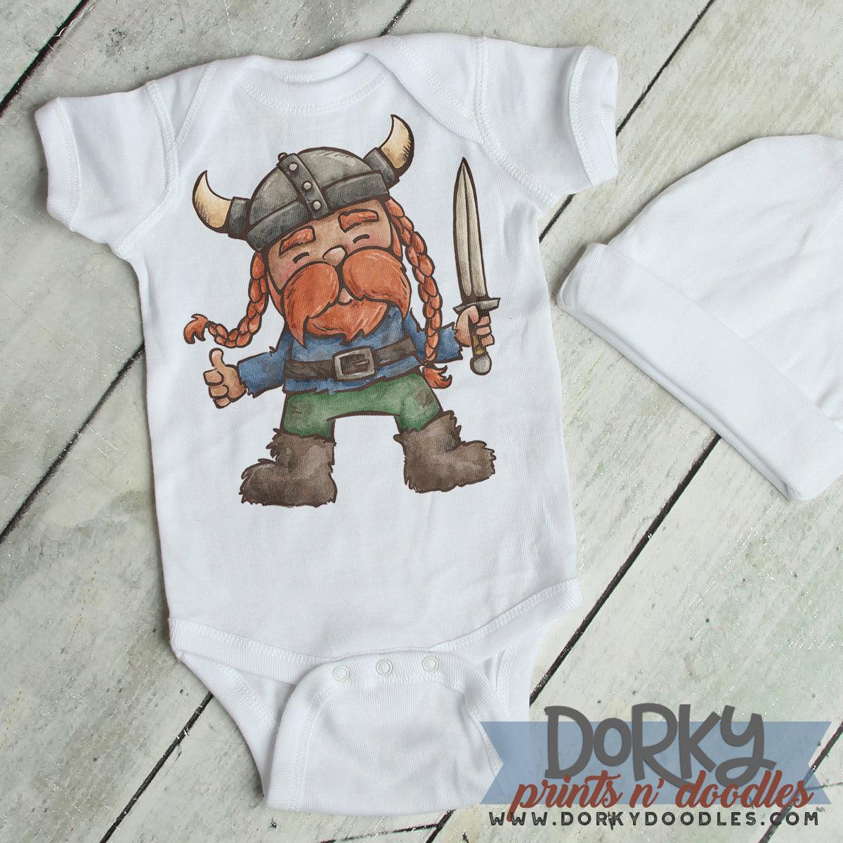 Viking Watercolor PNG