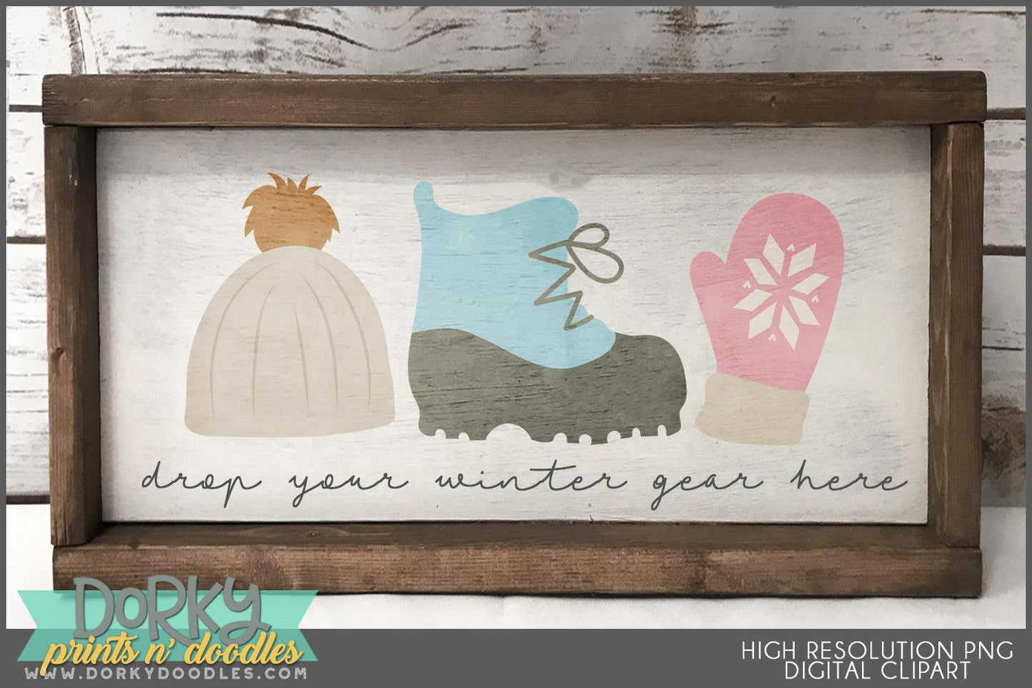 Winter Trios Christmas Clipart