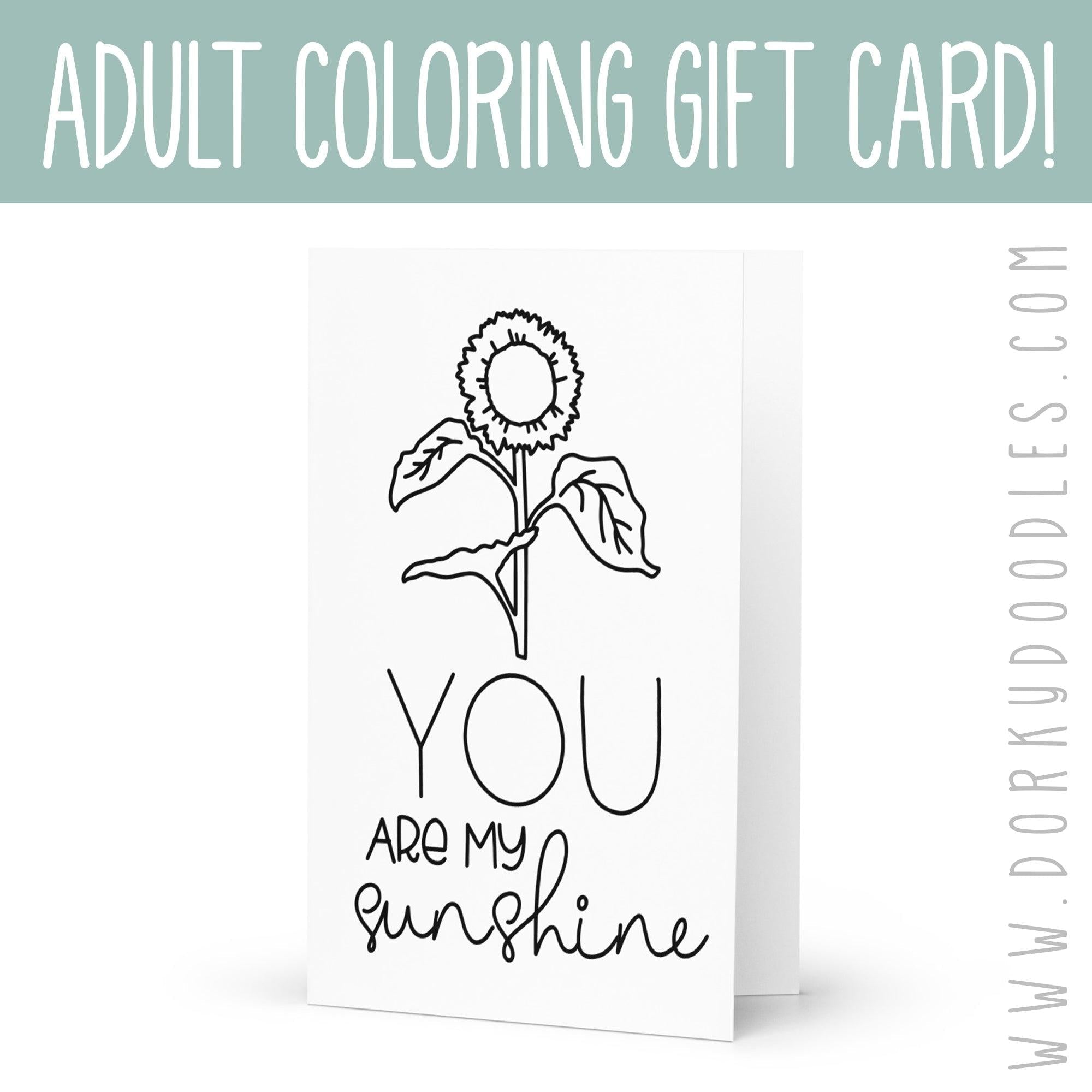 You are my sunshine lyrics | Greeting Card