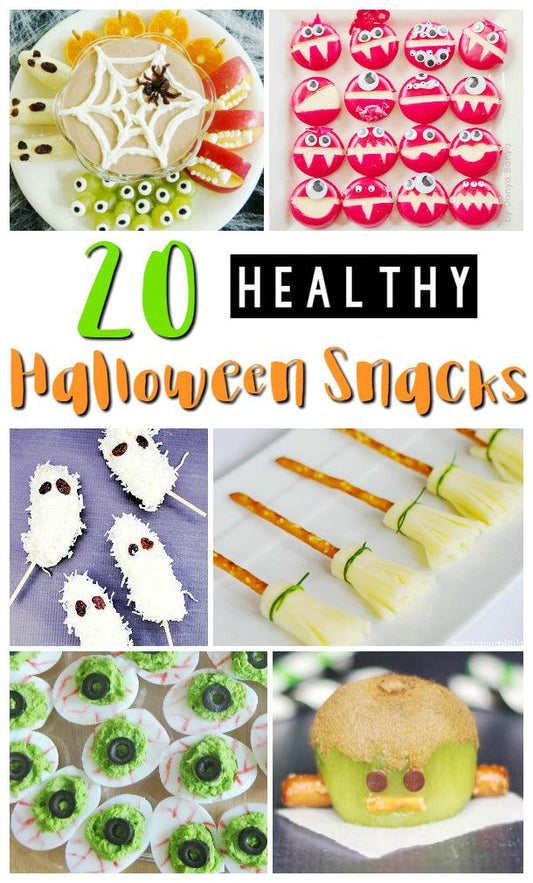 20 Healthy Halloween Snacks - Dorky Doodles