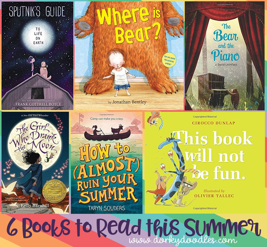 6 Books to Read This Summer - Dorky Doodles