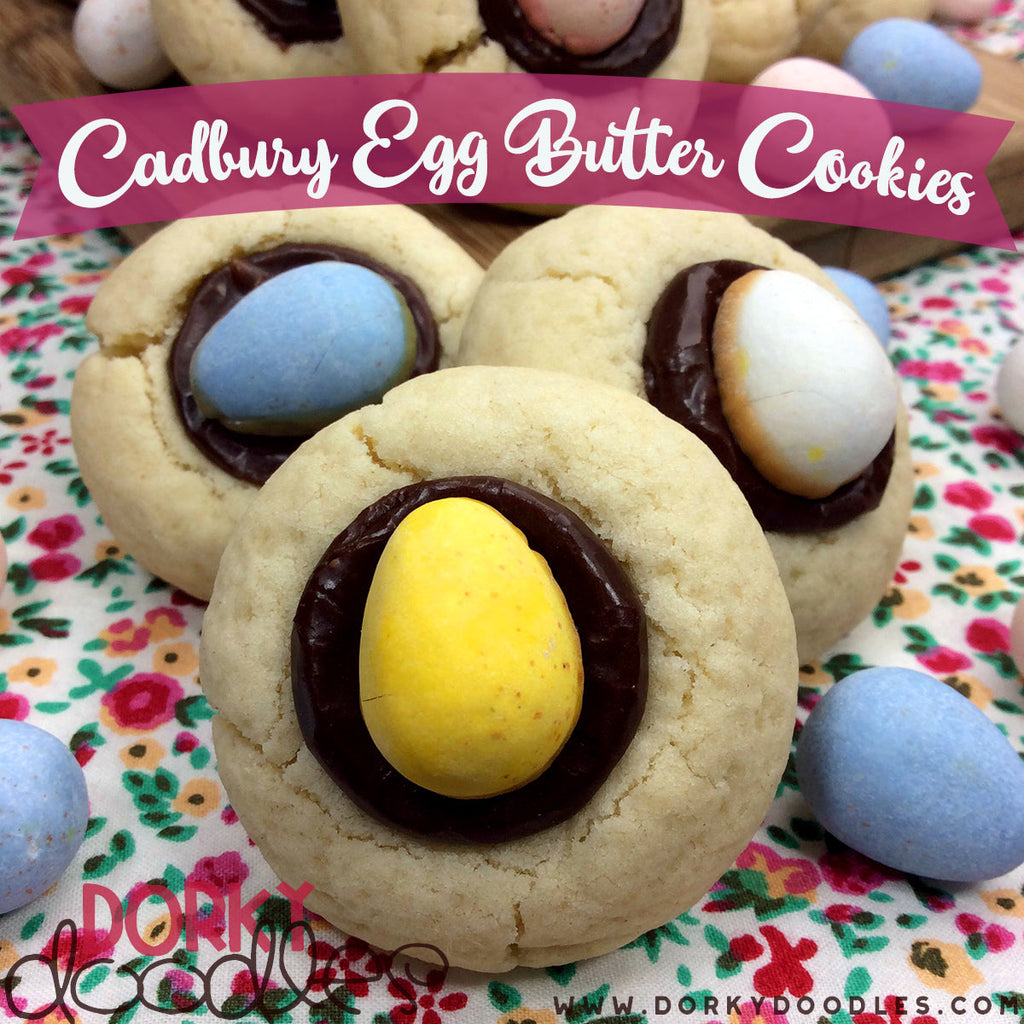 Cadbury Egg Butter Cookie Recipe