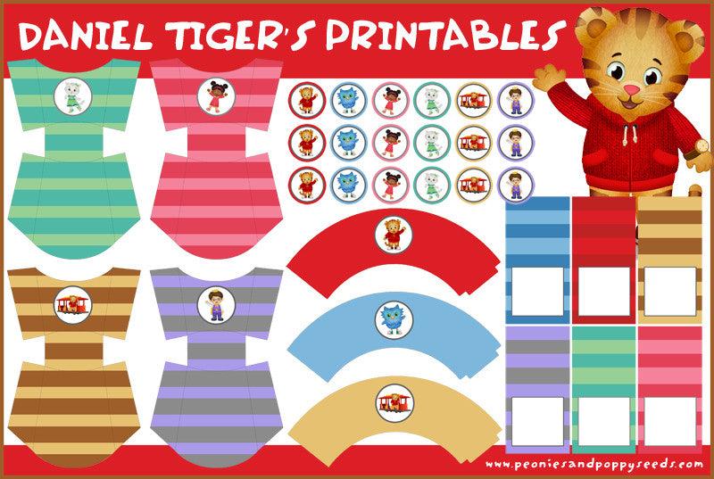 Daniel Tiger's Neighborhood Printables - Dorky Doodles