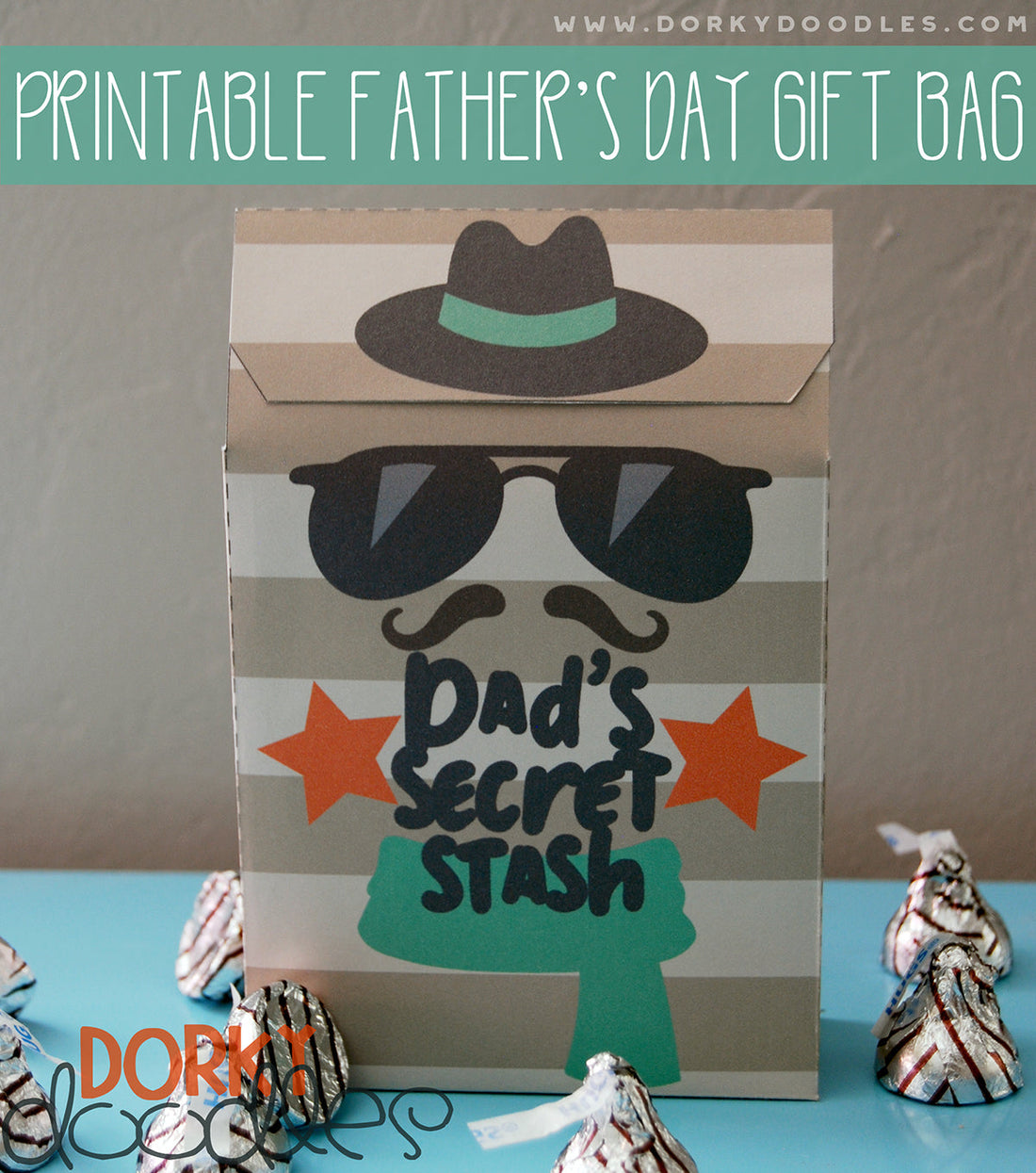 Father's Day Printable - Dorky Doodles