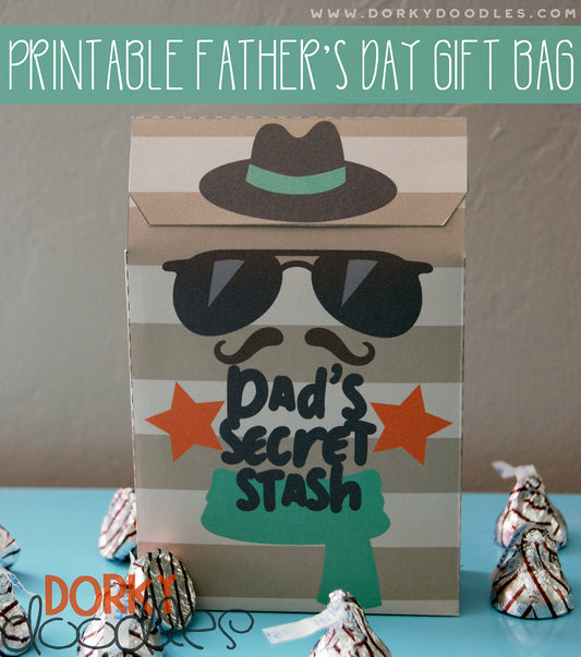 Father's Day Printable - Dorky Doodles