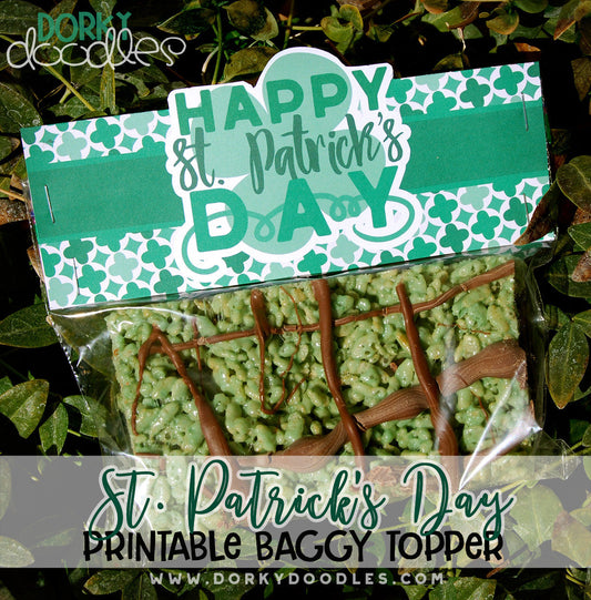 Last Minute St Patrick's Day Printable - Dorky Doodles