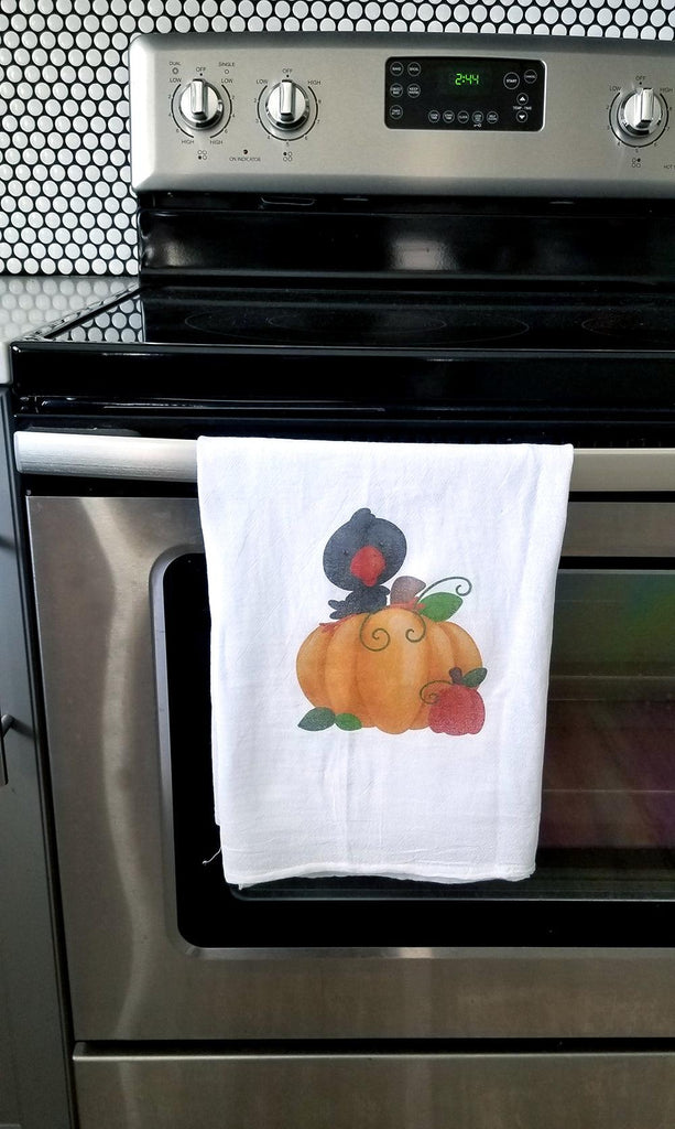 Making Halloween Kitchen Towels with a Heat Press