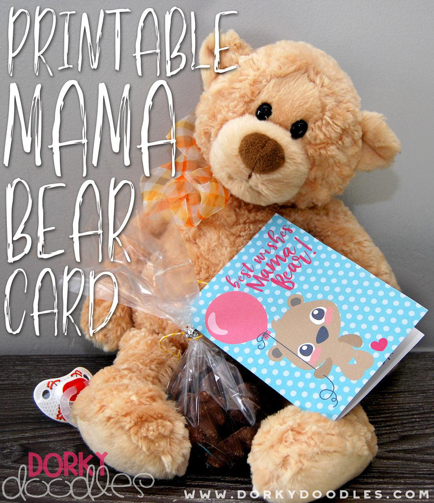 Mama Bear Printable Card