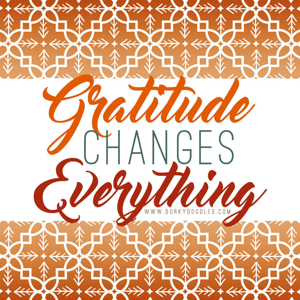 Motivational Monday: Gratitude Changes Everything
