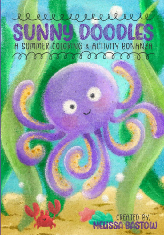 New Summer Coloring and Activities Book! - Dorky Doodles