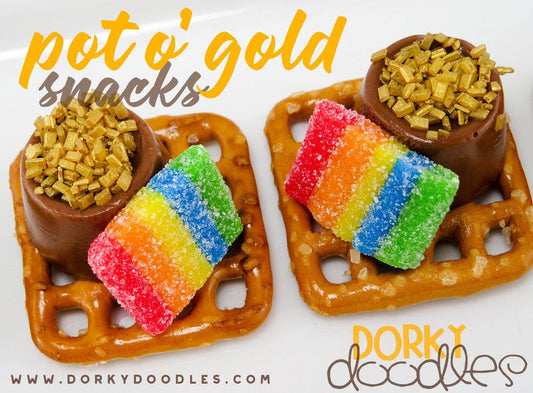 Pot of Gold Snacks - Dorky Doodles